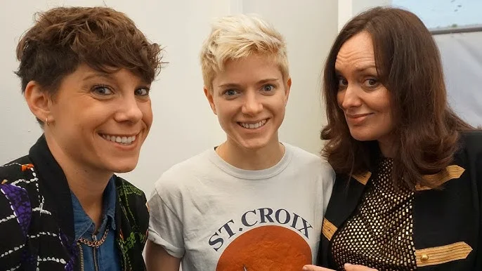 Suzi Ruffell and Alice Storey Baby