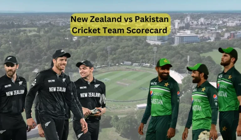 New Zealand National Cricket Team vs Pakistan National Cricket Team Match Scorecard