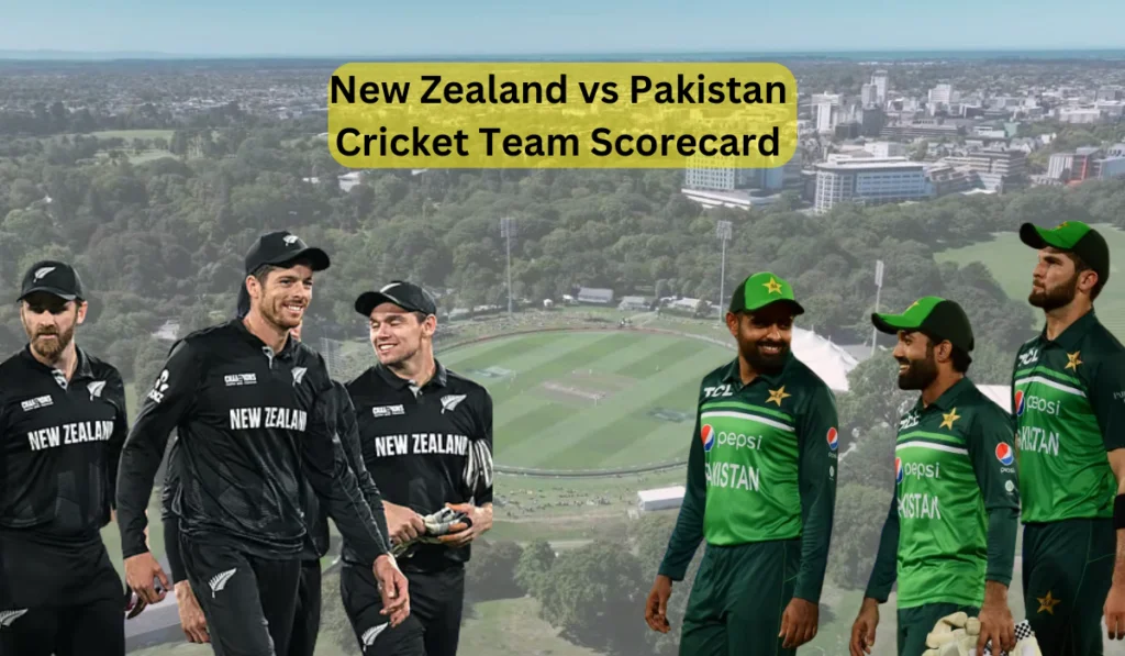 New Zealand National Cricket Team vs Pakistan National Cricket Team Match Scorecard