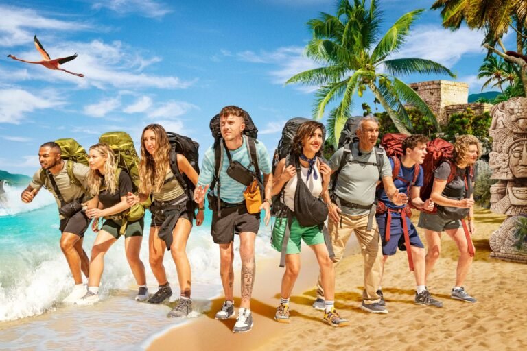 Cast of Celebrity Race Across the World