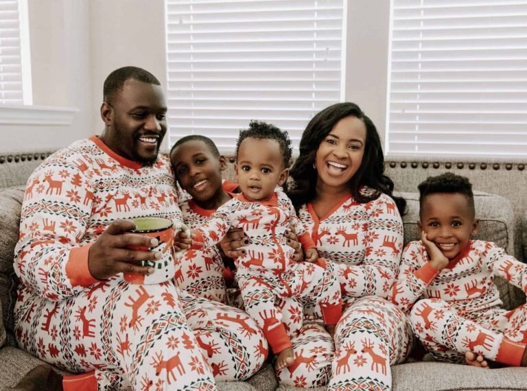 Best UK Suburbs for Families 2025 Family Christmas Pajamas
